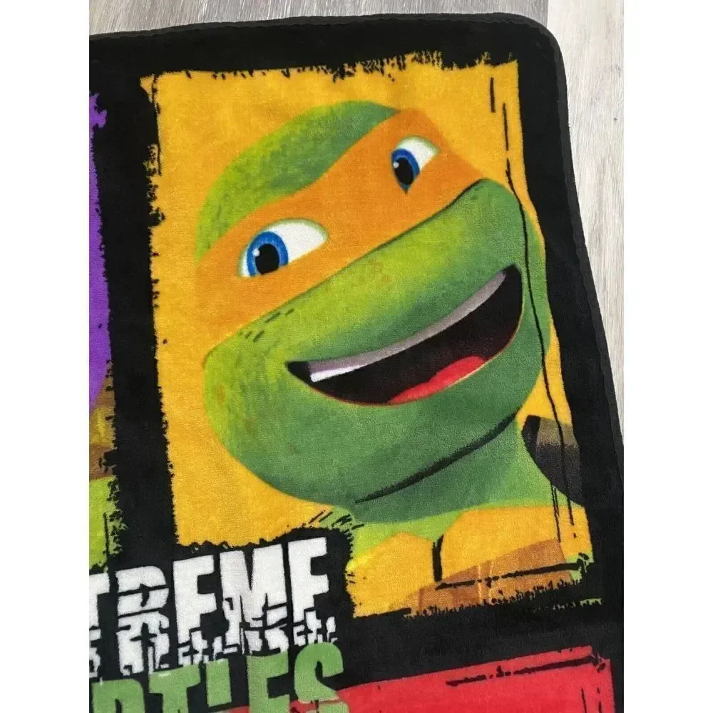 Nickelodeon Teenage Mutant Ninja Turtles Blanket Fleece Throw 48 x 33